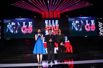 赫斯特中國董事總經(jīng)理艾彌爾先生、 赫斯特中國出版總經(jīng)理?xiàng)铉渑?、《ELLE世界時(shí)裝之苑》編輯總監(jiān)曉雪女士致辭