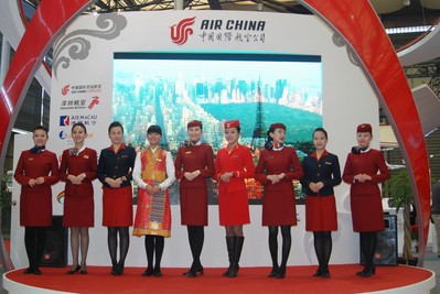 國(guó)航亮相2012中國(guó)國(guó)際旅游交易會(huì)展現(xiàn)大國(guó)航風(fēng)采