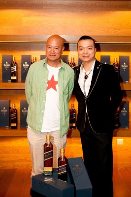 尊尼獲加藍牌威士忌與云南珍稀野生菌共獻極致臻藍饗宴 現代藝術的云南總舵主葉永青與尊尼獲加品牌大使周品睿