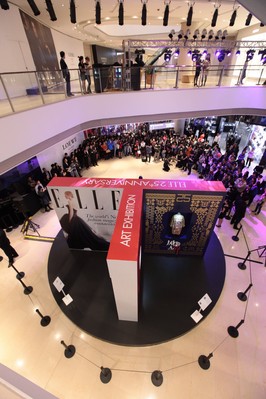 ELLE 25周年藝術(shù)展開(kāi)幕酒會(huì)現(xiàn)場(chǎng)
