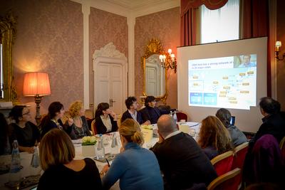 WHITE MILANO 與 UBM NOVOMANIA 的代表于 2013年11月20日在意大利米蘭召開“WHITE MILANO進軍上海” 新聞發布會