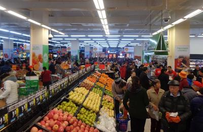 沃爾瑪云南昆明昌源中路店盛大開業，市民購買熱情高漲